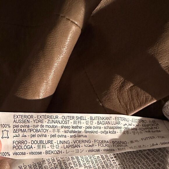 SALE 🔥 ZARA Leather Dress Size S • LIMITED EDITION  • BLOGGER FAVORITE • RARE - Picture 10 of 13
